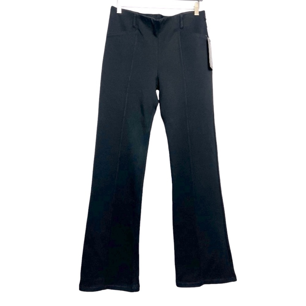 Betabrand Dress Pant Yoga Pant Bootcut Black Size Medium NWT - Picture 2 of 11